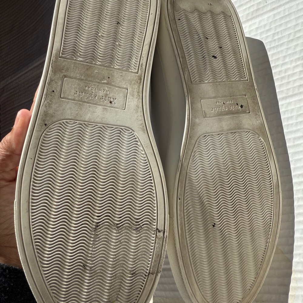 Kate Spade Fez Sneakers in Optic White Size 11 - Picture 9 of 9